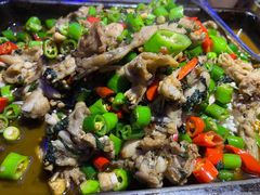 炭烧牛蛙平锅紫苏味-蘭奢雅集·江浙菜(青山江滩店)