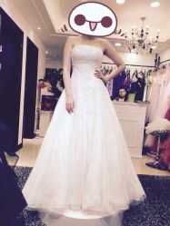 点击看大图 深白婚纱礼服-深白婚纱艺术馆(王府壹号店)