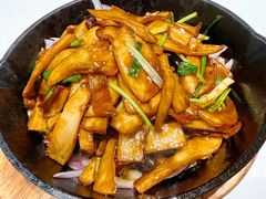 小炒杏鲍菇-北李·海肠捞饭·大连菜(望京凯德MALL店)