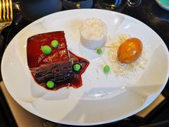温泉鹌鹑蛋红烧肉-上海苏宁宝丽嘉酒店·嘉府壹号中餐厅