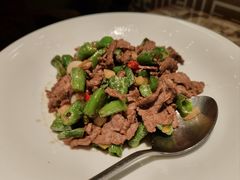 杭椒黄牛肉-新白鹿餐厅(松江开元地中海店)
