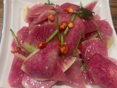 炝拌萝卜-有奴思烤肉·清真(正宁路店)