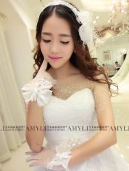 点击看大图 艾米丽新娘造型-艾米丽婚纱礼服