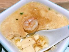 虾仁蒸土鸡蛋-老乡鸡(上海世纪大都会店)