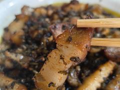 红烧肉爆盐菜-通风饭馆