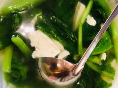 青菜豆腐汤-胖子菜馆(花园餐厅店)