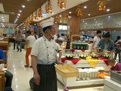 自助取餐区-美食每刻海鲜烤肉火锅自助(大润发店)