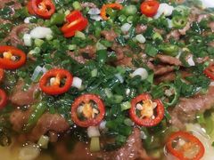 葱香牛柳-成都芙蓉饭店·蓉国食府·川菜·谢师宴.升学宴