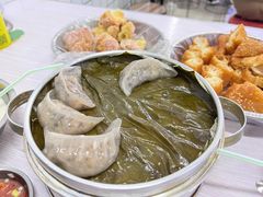 荷叶木耳鲜肉饺-蒙记老牌豆浆