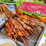 涮肉、烤串，在揽月斋都能吃到~