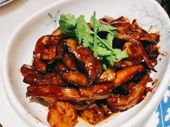 虾仁酱汁茄子-大海碗·京菜炸酱面(雍和宫店)