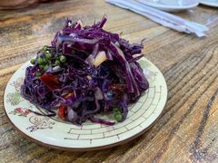 凉拌甘蓝菜-壹阁胡羊焖饼(特色小吃街店)