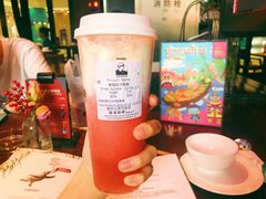 草莓桃子酪酪-LELECHA乐乐茶(新街口大洋店)
