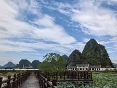 -钟山水墨田园