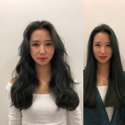 点击看大图 -3AM HAIR SALON染发接发