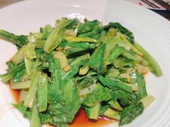 豆豉鲮鱼油麦菜-绿茶餐厅(石家庄万象城店)