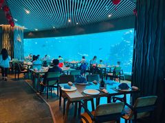 -海棠湾洲际-涛·海底餐厅·美人鱼·自助餐·海底隧道