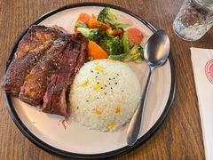 猪肋排-BOURBON 玻本美式餐厅酒吧(虹桥新天地店)