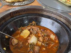 -北京龙庆四季香农家饭庄·灶台鱼·碳烤虹鳟鱼(龙庆峡店)