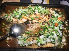 -探鱼·鲜青椒爽麻烤鱼(中天广场店)