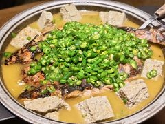 翡翠青椒味烤鱼-烤匠麻辣烤鱼(万象城店)