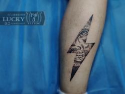 -幸运7纹身刺青Lucky7tattoo