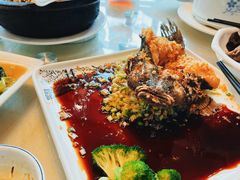 油泼笋壳鱼-台山美食一绝阿四台山黄鳝饭(阿四创作店)