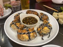 清蒸大闸蟹-宝记烧烤·碳锅羊肉·羊蝎子火锅·夜食社(文体路创始店)