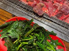 烤韭菜-柿子树炭烤羊腿(金台路店)