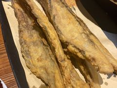 干炸舌头鱼-虾宝贝胶东海鲜·渔家菜(小西天店)