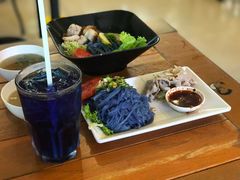 -蝶豆花蓝面条