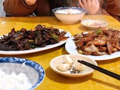 炒腰筋肺头-老万饭馆