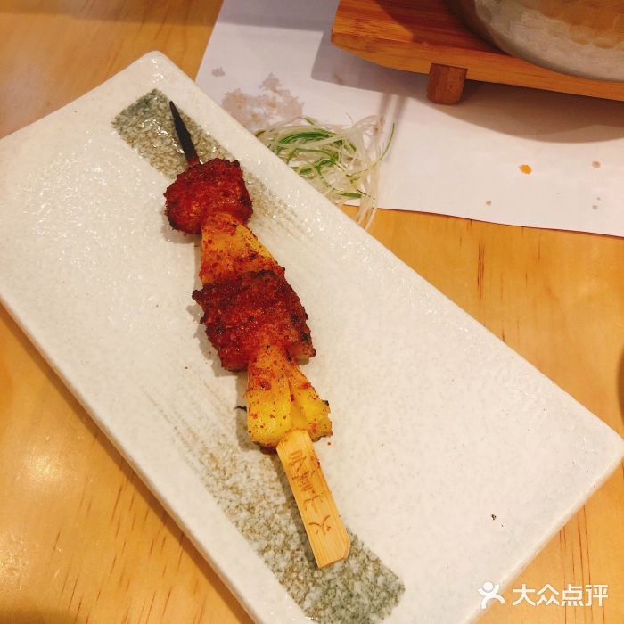 火山屋台(新街口店)猪五花烤凤梨图片