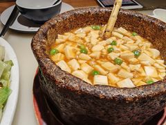 石锅鸡汤豆腐-绿茶餐厅(西单老佛爷店)