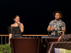 -日落吧·海景咖啡厅·餐酒吧·鸡尾酒·下午茶·乐队表演·浪漫夕阳·三亚文华东方酒店