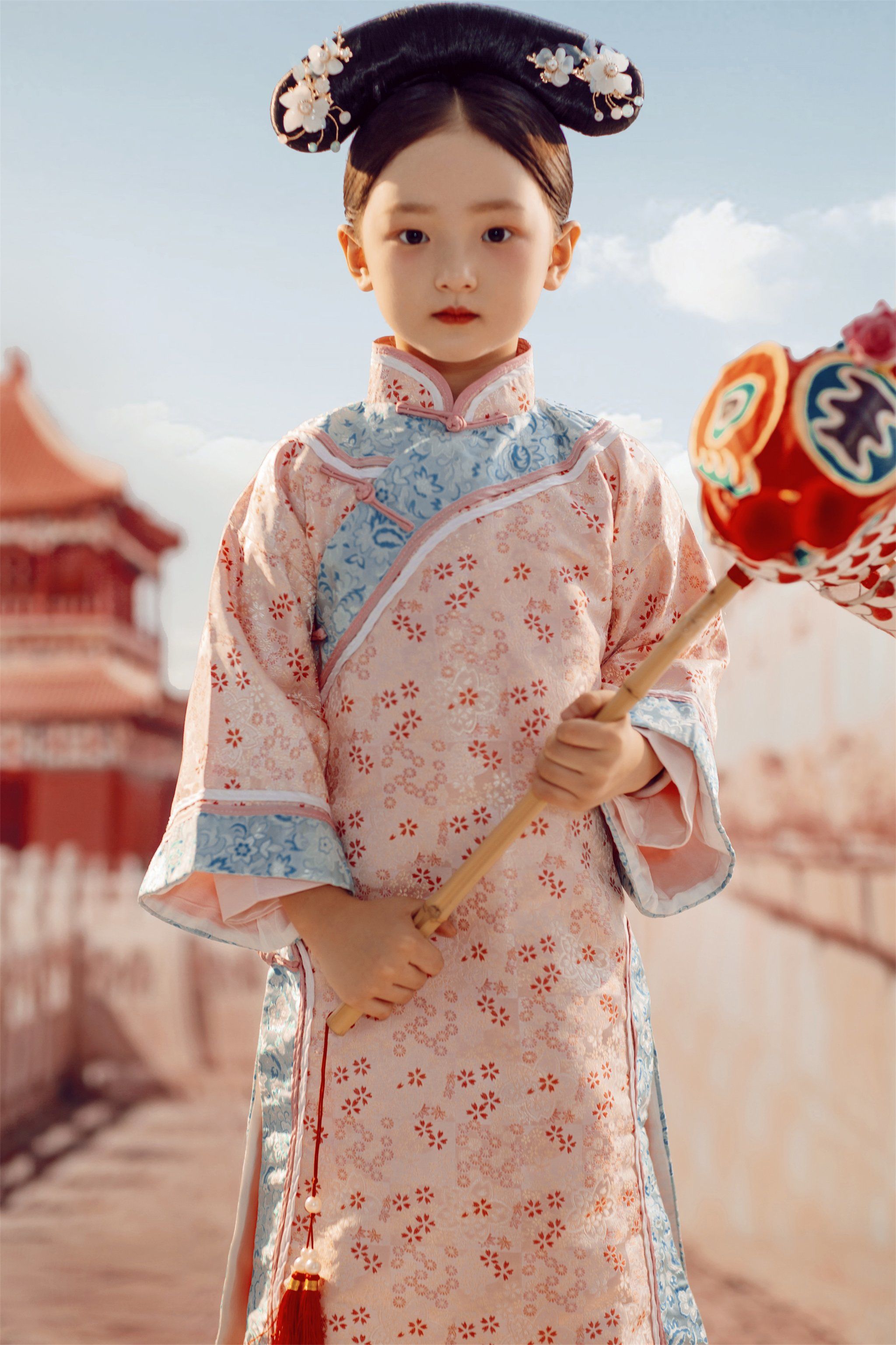 宝藏充盈,发现紫禁攻略,儿童古装写真如此精彩!