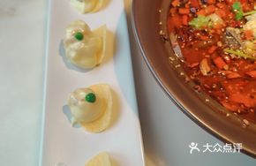 Sea Urchin Wasabi Salad Shrimp