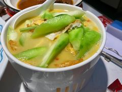 丝瓜焖土鸡蛋-花椒俏川菜小馆(南海万达店)