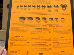 菜单-Ministry of Crab(科伦坡店)