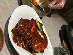 -草家酱蟹炭火烤肉店(珲春南路一店)