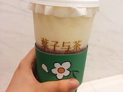 蜜桃乳酪-叶子与茶(苏宁广场店)