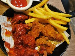 甜辣味炸鸡-火炉火自助餐(悠唐购物中心店)