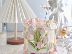 -咖咖熊蛋糕定制·英国蓝风车动物性淡奶油