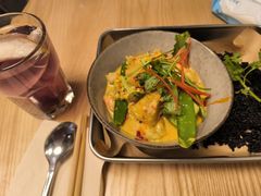 泰式黄咖喱鲷鱼虾仁饭-Wagas沃歌斯(武汉恒隆广场店)