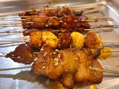 焦香肥肠-福苗小骆驼烧烤(大唐不夜城店)