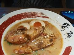 社长原汤拉面双虾双蛋-雷门拉面店(新光天地店)