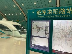 -龙阳路磁悬浮列车总站-停车场