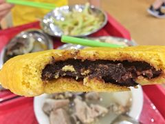 南瓜豆沙饼-北京大学-燕南食堂