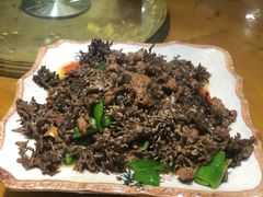 牛肉炒猫爪姑-下梅人家土菜馆(历史文化餐厅度假区店)