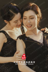 -时光纪亲子全家福照相馆(静安店母女写真父母纪念照)